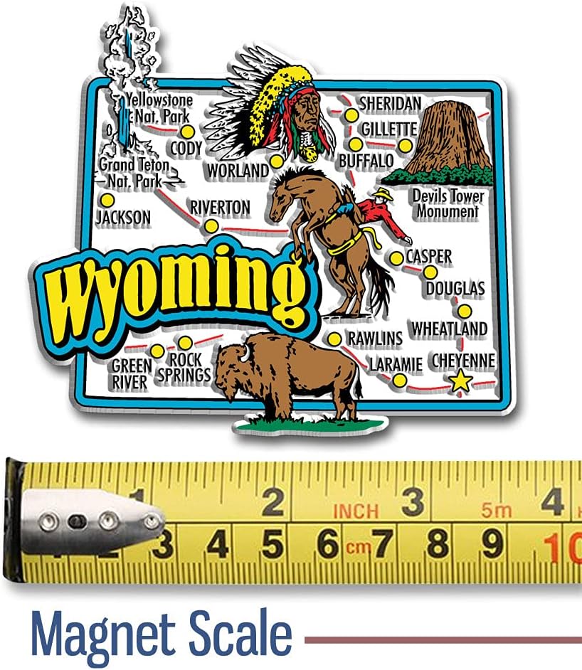 Wyoming Collection Magnet Set of 6